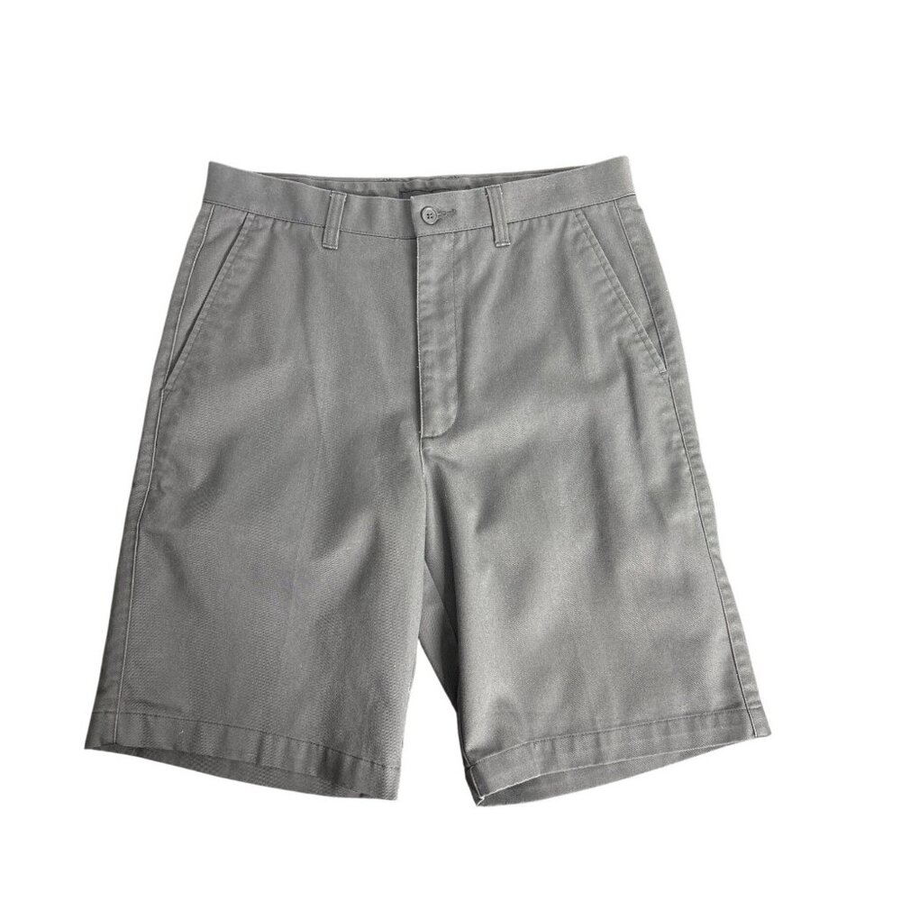 Oobe Men's Charcoal Gray Twill Chino Shorts Size 30